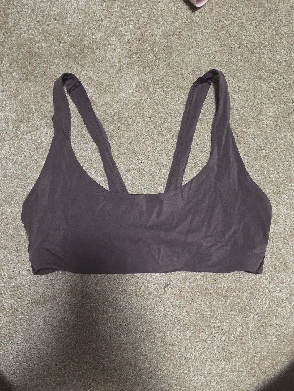 lululemon athletica Scoop Bralette in Deep Brown
